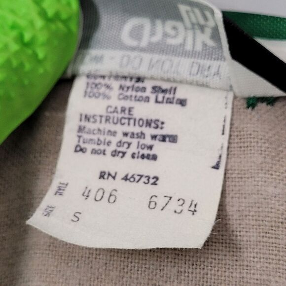 Vintage 80s Chalk-Line Coach Jacket Small 23x28 Green Cougars - Picture 9 of 16